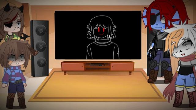 Undertale react to Dust Sans (Part 1)!/ Undertale реагирует на Dust Санс (Часть 1)! смотреть онлайн