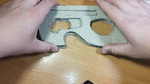 КАК СДЕЛАТЬ П90 ИЗ КАРТОНА| P90 IRON WILL STANDOFF2