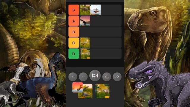 тир лист динозавров первого тира |The Cursed Isle #thecursedisle