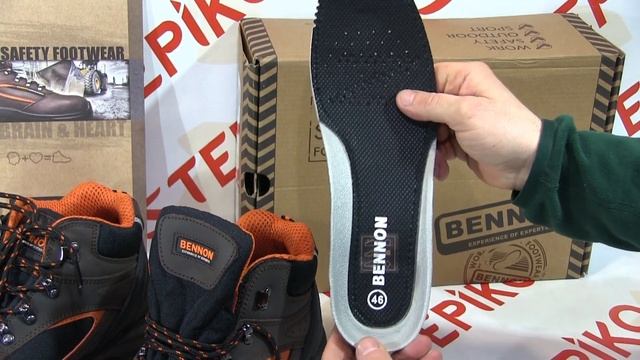 Рабочие ботинки Bennon FARMIS 01 High. Видео обзор от www.stepiko.com смотреть онлайн