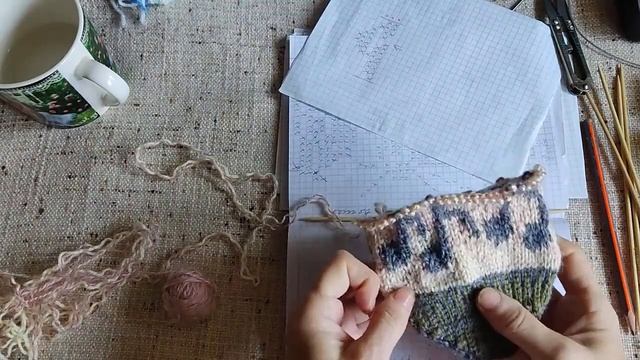 #вязальныйvlog  от 24 - 27 ВДОХНОВИЛАСЬ СХЕМОЙ