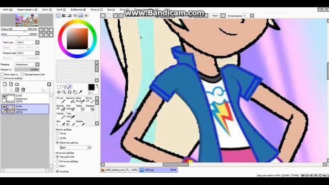 Speed Paint Джеки Лин Томас из Рейнбоу Деш. Стар против сил зла и Девушки эквестрии." смотреть онлайн