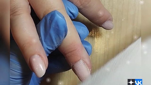 Делаем дизайн тот же Silver Metalllc🎉♥💞#маникюр#правскаям?