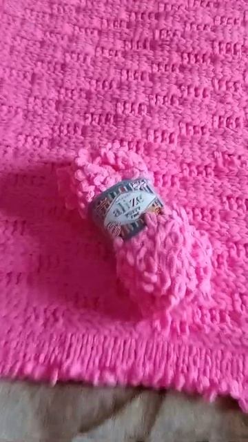 довязываю плед на подарок из Alize Puffy Fine узор "Волны" Вяжем с Nilena Sans вязание руками смотреть онлайн