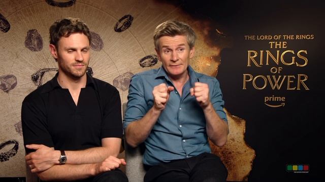 Charlie Vickers & Charles Edwards Interview： The Lord Of The Rings： The Rings Of Power ｜ Season 2