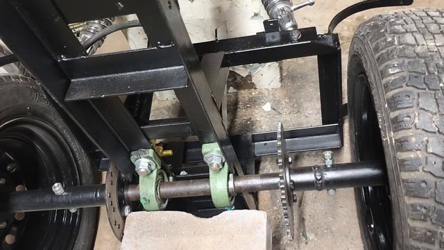 Самодельный трицыкл на базе двигателя от мотоблока 4 часть.