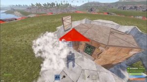 NEW SNOWBALL BASE - 2X1 ДОМ для КОМБАТ ДУО ТИМЫ! в РАСТ/RUST!