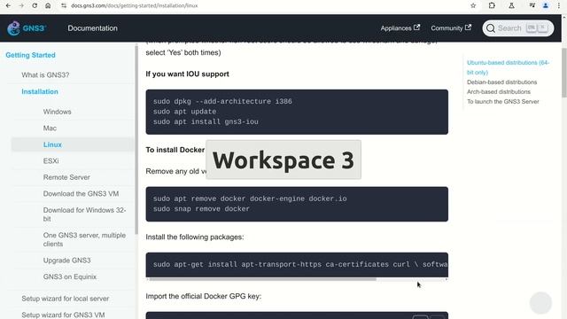 2 - Установка и настройка GNS3 - Linux, базовые образы смотреть онлайн