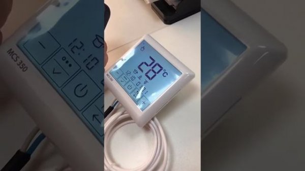 Подключение терморегулятора MCS 350