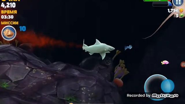 Hungry Shark Evolution прохождение на русском 2# Купил акулу-мако смотреть онлайн