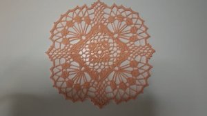 МК по вязанию ажурной салфетки