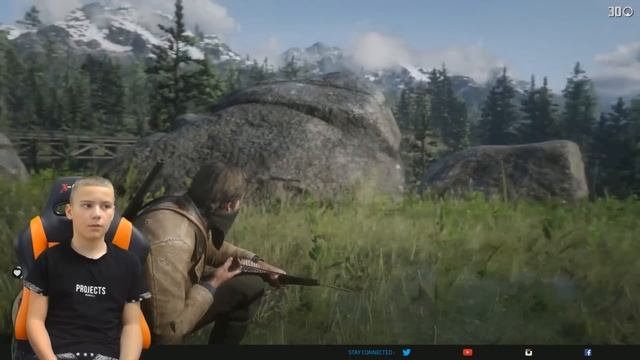 Red Dead Redemption 2 прохождение часть #5 —Выживание в одиночку (Прямой эфир/Стрим) (PS4)