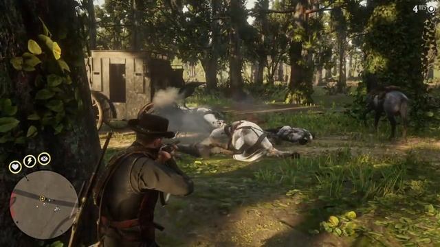 Red Dead Redemption 2 Качественное ограбление дилижанса смотреть онлайн