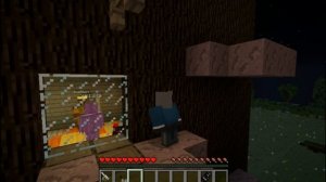 ЗЛОЙ ДЕД ШЕР НАКАЗАЛ ЛУНТИКА В 3 ЧАСА НОЧИ В МАЙНКРАФТ!