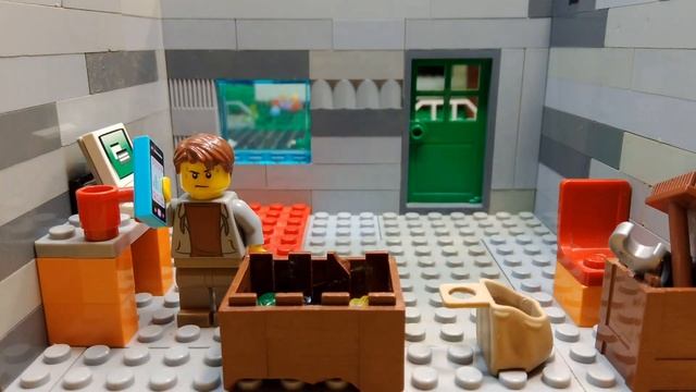 Lego Мультфильм Hello Neighbour 1 часть