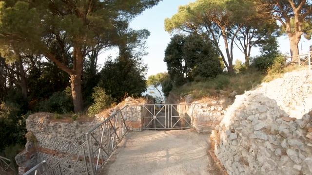 Villa Jovis – The Roman Palace Of Emperor Tiberius | Capri Walking Tour 8 In 4K