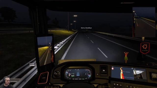 ETS 2 катаю конвой (OLD MEN) версия 1.50