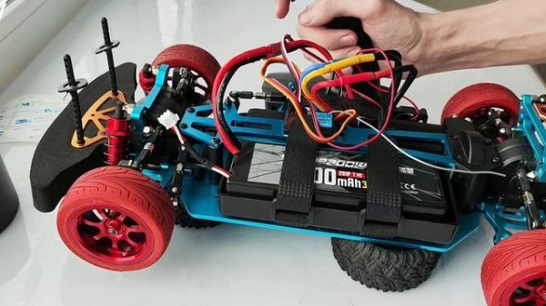 СБОРКА И ОБКАТКА HSP flying fish BRUSHLESS!