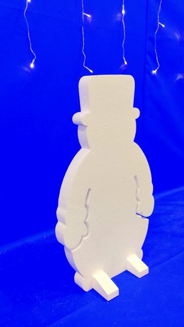 Пенопластовый Снеговик: Идеи для Оформления Дома к Но?