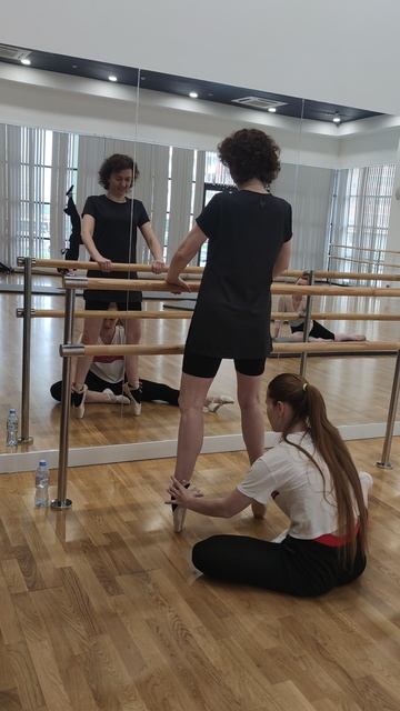 Первый раз на пуанты