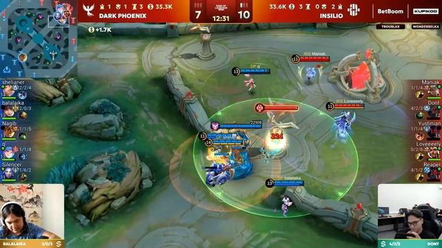 Dark Phoenix Vs Insilio | MLBB Rise Of Legends Season 3 | День #7