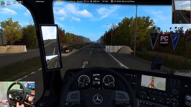 Euro Truck Simulator 2 - Карта Донбасса (Donbass Map) v1.52 смотреть онлайн