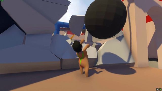 Оседлал собаку в Human Fall Flat | (УГАРНЫЙ МОНТАЖ) смотреть онлайн