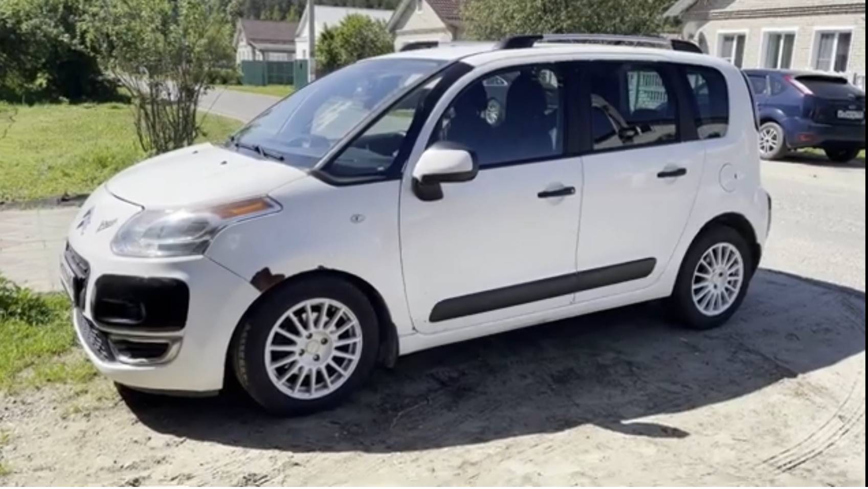 ситроен ремонт и покраска крыла