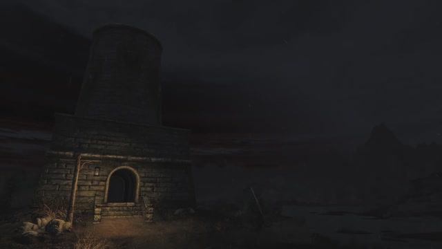 Relaxing THE ELDER SCROLLS V Music Rain смотреть онлайн