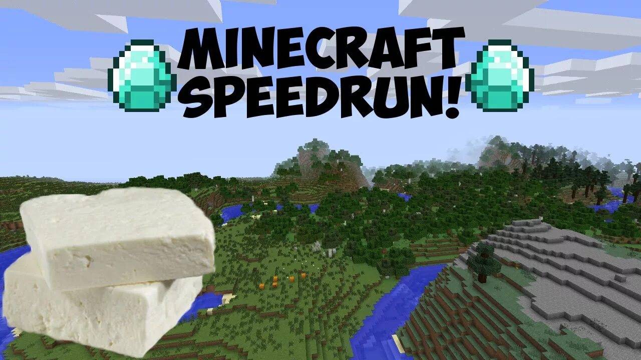 Майнкрафт. Быстрая игра. Minecraft Speedrun