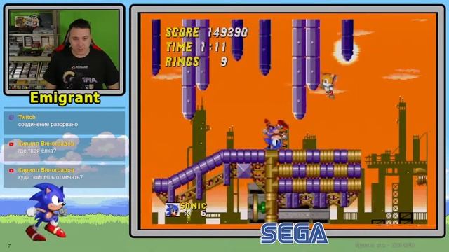 Sonic the Hedgehog 2 ● Sega MD1 ● СОНИК СУПЕР ЁЖИК  2 ● полное прохождение?