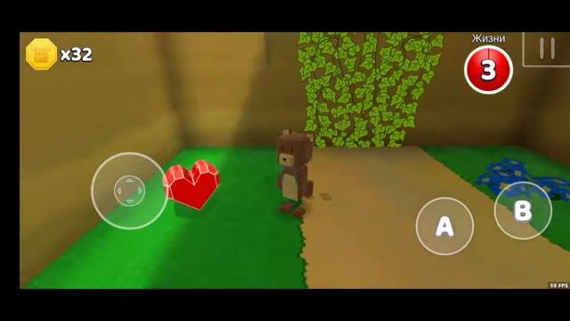 3D платформер Super Bear Adventure смотреть онлайн