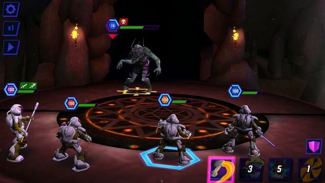 Черепашки Ниндзя Легенды - СУПЕРШРЕДДЕР - (мобильная игра) видео для детей TMNT Legends смотреть онлайн