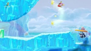 Прохождение Rayman Legends - Назад к Origins - Лакомая земля - Ты прямо горишь - Часть 106