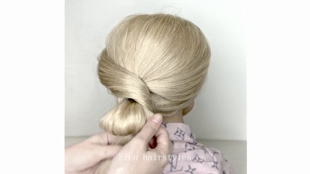 🦋simple elegant hairstyles УДИВИТЕЛЬНО ЛЕГКАЯ И КРАСИВАЯ ВЕЧЕРН? смотреть онлайн