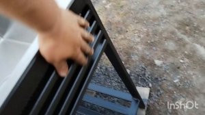 Уличная мойка из профильной трубы