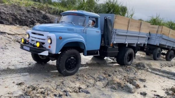 Зил 130 на радиоуправлении kingkong rc Zil 1:12