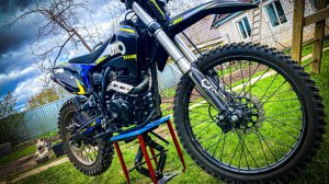 Домкрат для эндуро мотоцикла своими руками