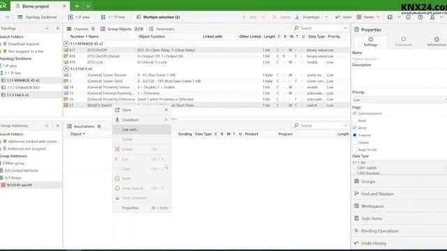 KNX обучение, настройка ETS с НУЛЯ смотреть онлайн