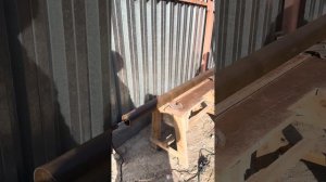 Простой способ зачистки от ржавчины трубы/цилиндриче?