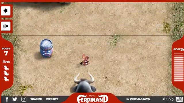 Мультик Фердинанд: Тренировка перед корридой (Toro Training) смотреть онлайн