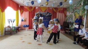 Танец "Ты, да я, да мы с тобой" старшая группа