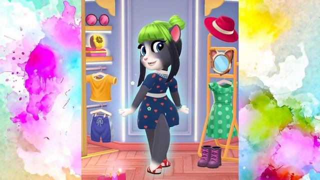 Моя говорящая Анджела 2 Лучшая кошечка Анжела Тилли Вилли Кидс