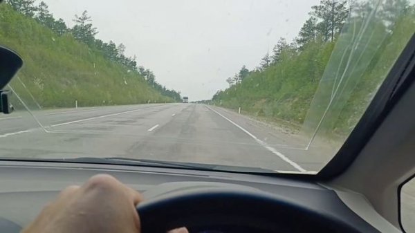 HONDA FIT SHUTTLE 2й день в перегоне