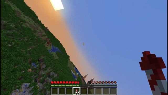 Do a barrel roll - мод на улучшенный полёт на элитрах. Minecraft об? смотреть онлайн