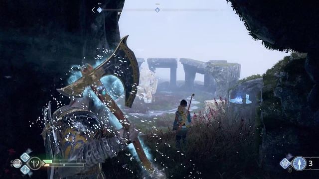 Битва с ПОГЛОТИТЕЛЬ ДУШ God Of War 4 в КОНУНСГАРД  МИДГАРД 20