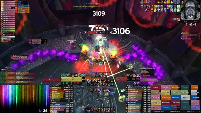 #1 World Combat Rogue 100 PARSE (17.1к DPS) | Queen Lana'thel | ICC 20% buff | WotLK Classic | ЦЛК