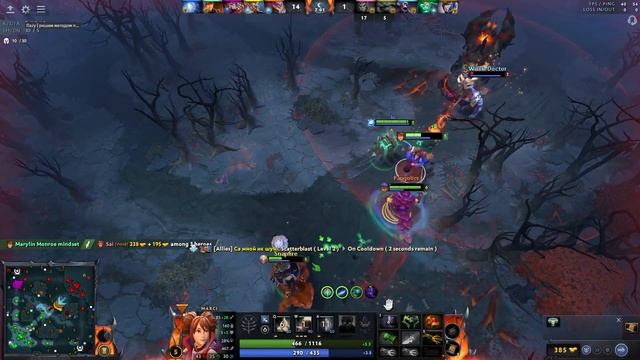 МАРСИ-ВИСП не оставили НИ ШАНСА | DOTA 2 смотреть онлайн