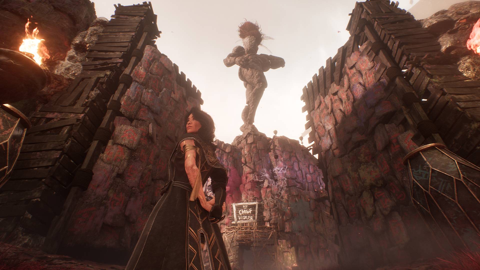 Clair Obscur: Expedition 33 Встречаем вождиню в деревне жестралей