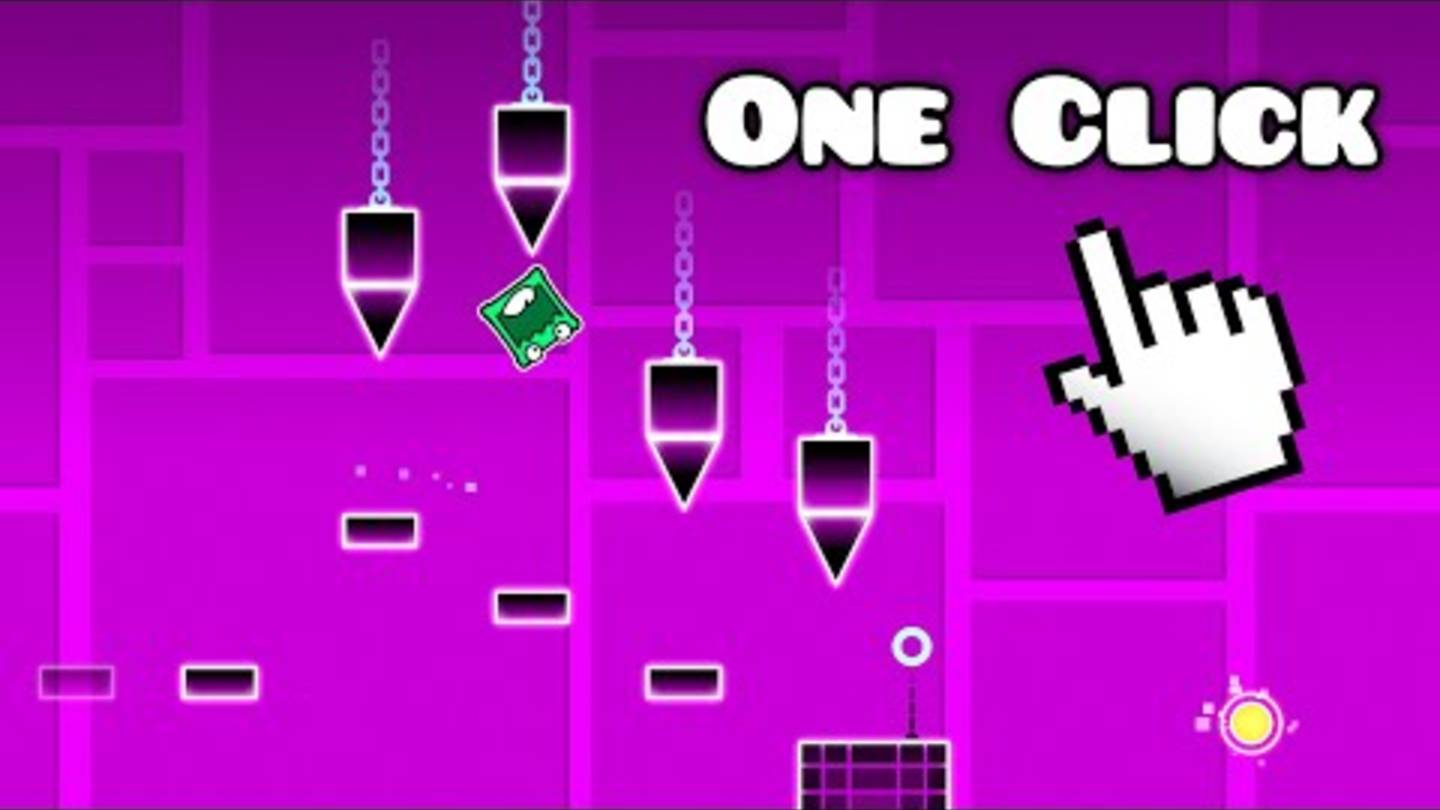 Can't Let go but Only 1 Click l Geometry dash 2.11Не могу оторваться, но всего 1 клик l Geometry das смотреть онлайн